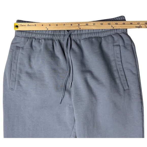 Maison Article Jogger Sweatpants Mens Fleece Pockets Thick Medium Gray Active - Picture 8 of 8